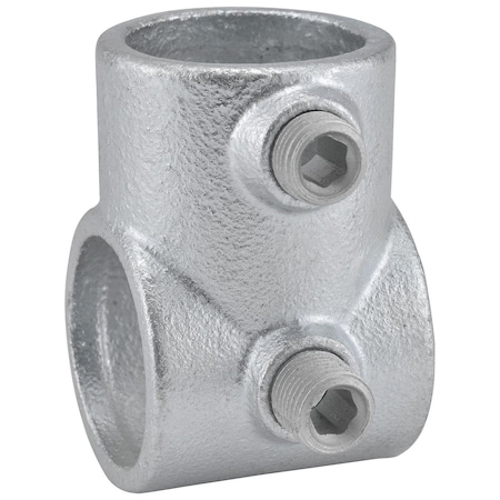 Global Industrial 1-1/2 Size Single Socket Tee Pipe Fitting 1.94 Fitting I.D. 798740